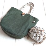 【１セット限り】★HAPPY SET★U machi バッグ とFrill Colon巾着(小サイズ)のセット ！