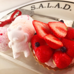 イチゴタルトとアイスとくまと（スマホケース）