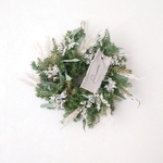 冬のリース "白"  HS2103