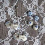 Happy Bag ーblueー▷ピアス/イヤリング