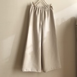 SALE カシミヤウールABで作ったワイドパンツ