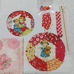 【手作りキット】まんまるポーチ☆キルトゲイト
