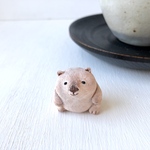 ボーッとしているウォンバットさん