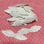 (7cm)起毛タイプ天使の羽モチーフ 20個