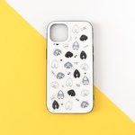 たっぷり！シュナウザーのおしり 強化ガラスiPhoneケース