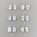 〔Sクラス〕オイスターバロックパールピアス　1〜6