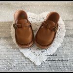 imda3.0　ヌメ革　ハンドメイドレザー　ベルトシューズ　ブラウン♪