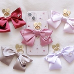 ❁リボンチャーム付き❁カラフルアリッサム ❁.*･ﾟ押し花iPhoneケース【※iPhone専用ページ】