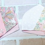 大人用 ２P不織布カバー「リバティプリント」内布【抗菌ウイルス臭花粉カビ対応ガーゼ】ハンドメイド  