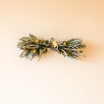 横 スワッグ　green ＆ yellow