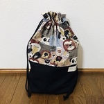 動物のお着替え袋　マチあり