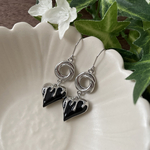 とろけるハートの耳飾り