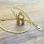  GOLD☆CAT    可愛い猫のネックレス