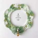 Marble chiffo＊* yomogiレース首輪  [l-072]