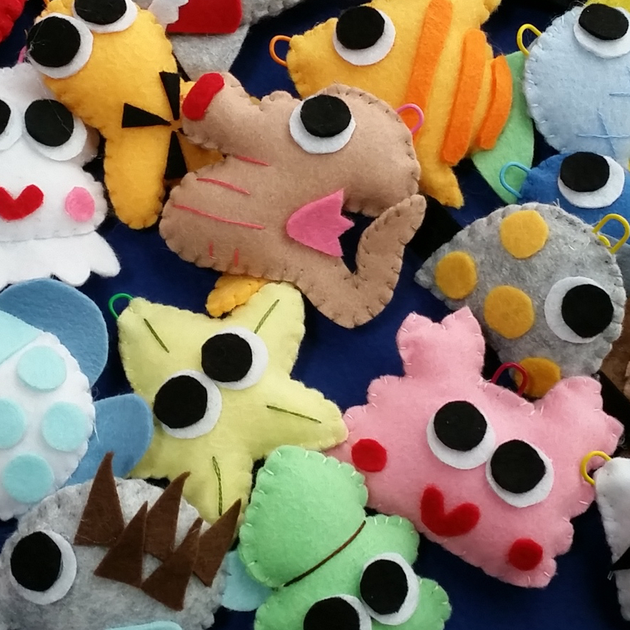 大漁フェルトのお魚釣りセット⭐︎１００匹 大漁フェルトのお魚釣りセット☆100匹 おもちゃ・人形 ronron