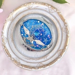 ＊蒼の月＊コンパクトミラー