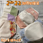 🎍2022年　お得な福袋🎍大人普通サイズ　不織布の見えるマスクカバー5枚セット　送料無料