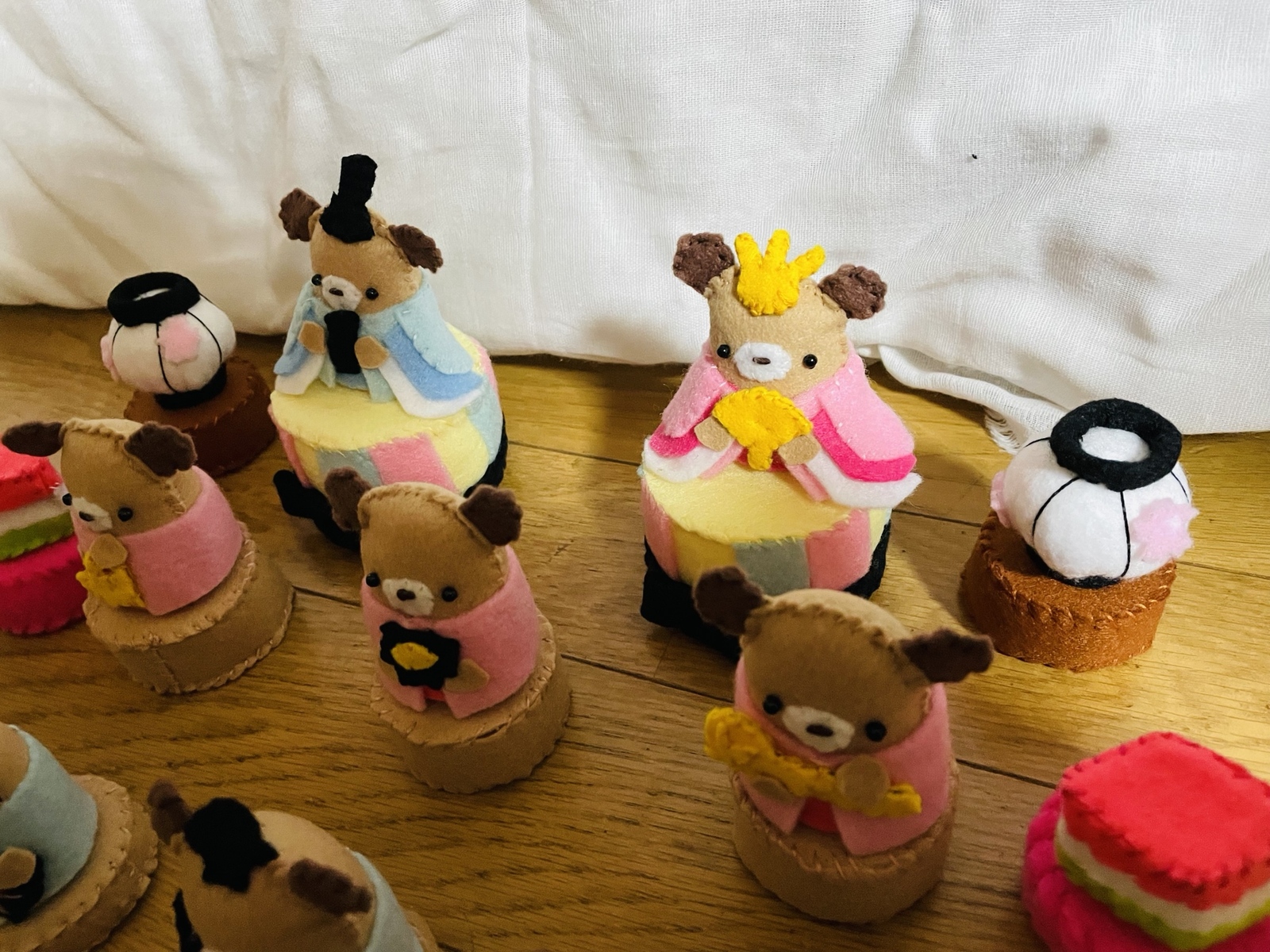 トールペイント　ハンドメイド　果物野菜 トールペイント土台 『小物ケース きのこ M LALA-0022