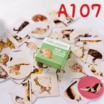 A107♡海外♡きままな猫ぐらし♡ミニシール♡ステッカー