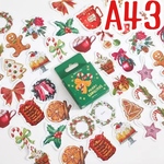 A43♡海外♡シュガークリスマス♡ステッカー♡ミニシール