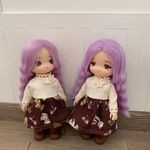 くまちゃんスカートワンピセット ミキマキちゃんサイズ