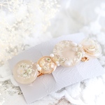 flower barrette❁︎ラウンド