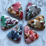 インド刺繍リボンのパッチンピン🎀