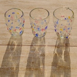  グラス カラフルつぶガラス（L）