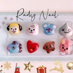 BT21ネイルパーツ