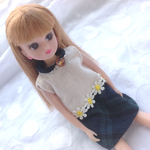 ツートンワンピのセット@wh