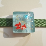 ちび金魚捕まえた！★三分紐用★琉金