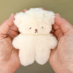 手乗り　しろくまさん　ねんね