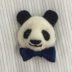 パンダブローチ