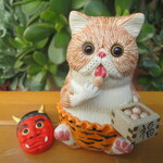 鬼は外★エキゾチックショートヘア①（お面は取り外し可能です）