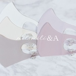 sale♡ふわっふわ♡パールピアス風マスク