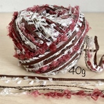 Raspberry Chocolate　引き揃え糸　40ｇ