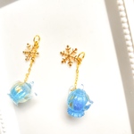 氷のポットピアス イヤリング