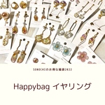 【Happy bag 】 イヤリング 3点 set