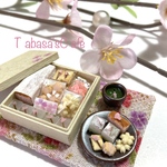hand made  ミニチュア　ドールハウス　桜🌸Sakura🌸sweets🌸
