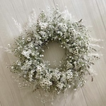 wreath " Daisy " ラベンダー デイジー かすみ草 ドライフラワー リース パンパスグラス  小花 ホワイト