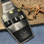 本革製ダーツケース2way仕様　栃木レザー社サドルレザー