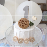 1992ancha様　専用　人気♡ナチュラルミニクレイケーキ☆ペット誕生日ケーキ　ミニ誕生日ケーキ　自宅撮影　1歳以外でも承ってます♪