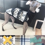 【S〜5L】選べる柄のフリースノースリー ☆ イタグレ 服