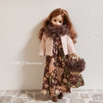 リカちゃん服＊フォークテールズワンピースセット