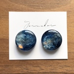 《受注分》 【宵の年】  20mm イヤリング/ピアス(チタン)