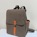 【A4対応・多ポケット】荷物を整理しやすい8号帆布の大容量リュック｜通勤通学　(オールドカーキ)