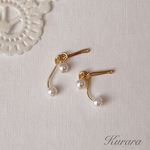 リカちゃん⭐︎揺れるパールピアス