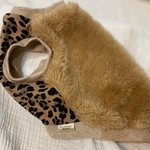 ※送料無料※犬服　ボアレオパードタンクMsize🐆