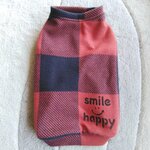 犬服Msize！パッチワーク風！デニムニコちゃん