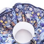 大人かわいいLiberty シュシュ　【ストロベリーシーフ】